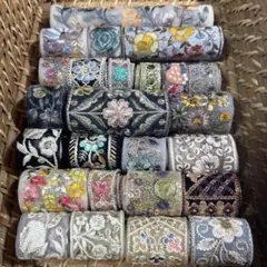 オータム♡最新作入りインド刺繍リボン福袋♡スペシャル福袋50センチ25本