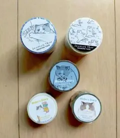 岩合光昭 猫 マスキングテープ 6個セット - メルカリ