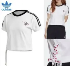 adidas ハート　Tシャツ　チビt
