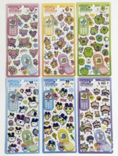 国内正規品　たまごっち　平成はっぴーフォンステッカー　6枚セット