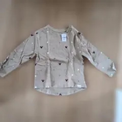 Baby GAP ミッキー ロング Tシャツ 4歳用 ベージュ 105cm