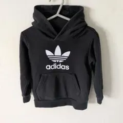 adidas フード付きトレーナー 黒 80