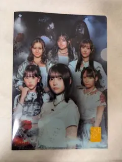 SKE48 クリアファイル　アオキーズピザ