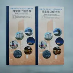 近鉄グループホールディングス株式会社　株主様ご優待券　2冊セット