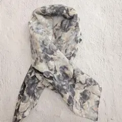 未使用　ランバンコレクション　ランバン　花柄　スカーフ