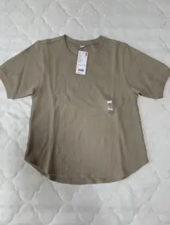 ユニクロ　UNIQLO ワッフル　半袖　 クルーネックTシャツ