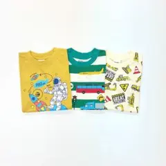 子供服 男の子 120cm 半袖Tシャツ まとめ売り 車 新品 FSN12-2