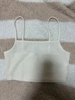 Ｈ＆M DIVIDED ベージュ キャミソール S