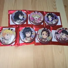 鬼滅の刃 2026年 午年 ランダム箔押し缶バッジ コンプリートセット 7点