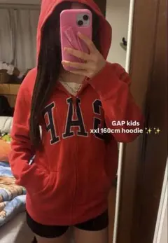 GAP パーカー　160cm 海外ガール