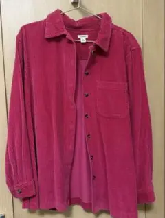 L.L.Bean コーデュロイシャツ ジャケット ピンク