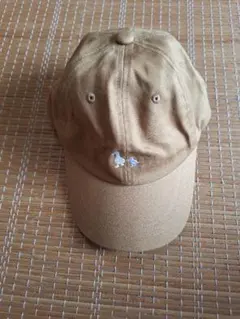 【美品】fakt キャップ ベージュ アヒル刺繍