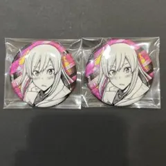 桃源暗鬼 グリッター缶バッジ 屏風ヶ浦 2点セット