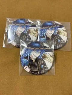 ツイステッドワンダーランド ツイステ ブルームバースデー イデア 缶バッジ 3点