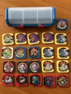 ポケモントレッタ　２１枚　収納ケース付きのサムネイル