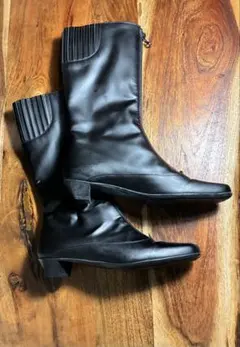 Salvatore Ferragamo ロングブーツ ブラック 23.5cmのサムネイル
