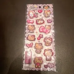 日焼けキティ　マシュマロシール　もちもち　サンリオ　クラックス　ハローキティ