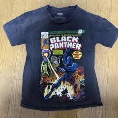 MARVEL ブラックパンサー 黒Tシャツ SM