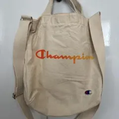Champion トートバッグ 베이지