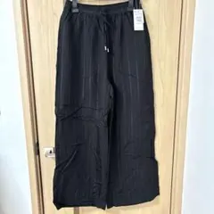 ワイドパンツ RADIATE ストライプ ヤマダヤ パンツ ブラック