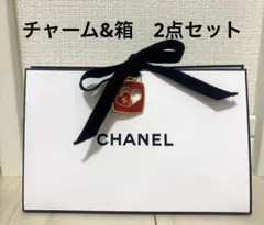 CHANEL シャネル ハートチャーム　ノベルティ　ショッパー　紙袋　キーリング