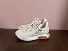 厚底スニーカー ホワイト/グレー/オレンジ