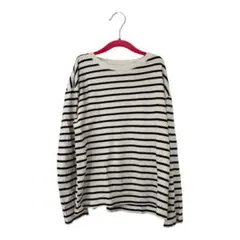 UNIQLO ボーダー 長袖カットソー　140cm