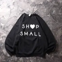 GILDAN トレーナー　スウェット　メッセージロゴ　ブラック