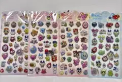 4枚たまごっち ボンボンドロップ風の3D空気シール