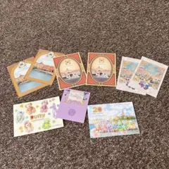 ホテルミラコスタ 絵葉書　4枚 ファンタジースプリングスホテル絵葉書２枚