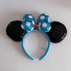 ミニカチューシャ　スパンコール