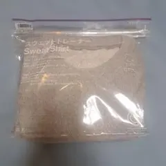 ファミリーマート　ベージュ スウェットシャツ Lサイズ