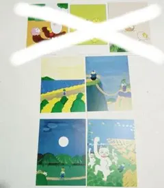 ポストカード　まとめ売り　７枚セット　キャベツくん　たまごにぃちゃん　絵本　お得