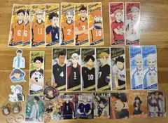 ハイキュー!! グッズまとめ売り 大量セット（カード・ステッカー・アクキーなど）
