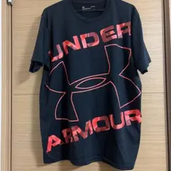 Under Armour HeatGear Tシャツ LG ブラック/レッド