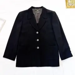 Leilian　テーラードジャケット　9号　ウール100%　オフィス　通勤