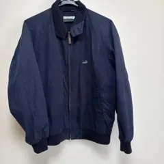 クロコダイル スイングトップ ジャケット M 紺 チェック柄のサムネイル