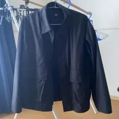 UNIQLO :C ジップアップブルゾン ブラック Mのサムネイル