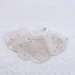 【MARLMARL】マールマール スタイ 星刺繍