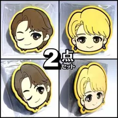 BTSタイニータン ラバーコースター 2点 ジミン ジン JIMIN JIN