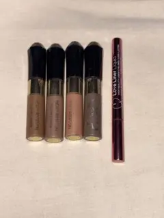 眉マスカラ 4本＆アイライナー