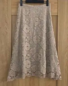 PROPORTION BODY DRESSING レース　花柄　フレアスカート