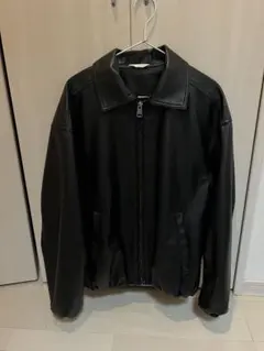 ZARA フェイクレザー　ボンバージャケット