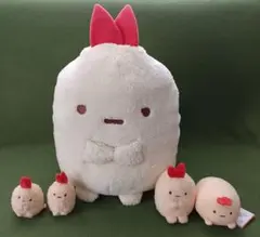 すみっコぐらし　えびふらいのしっぽ　ぬいぐるみ　5点セット