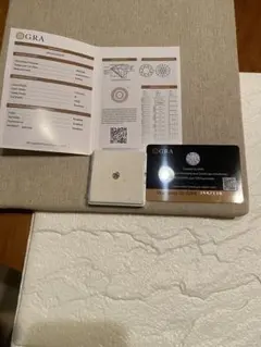 Ｄカラ－モアッサナイトルース0.99ct ソ－ティング付属