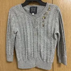 Cynthia Rowley グレー カーディガン M