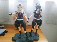 艦これ　夕立改二　時雨改二　フィギュアセット
