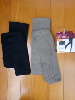 GUNZESABRINA タイツ・12分丈レギンス・着圧トレンカの3点