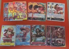 ミラバト ONE PIECE モンキー・D・ルフィ プロモ 7枚セット - メルカリ