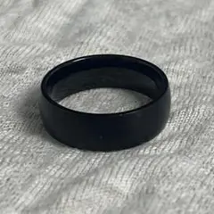 ブラックチタンリング サイズ29